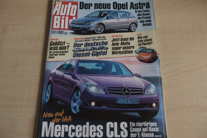 Deckblatt Auto Bild (29/2003)